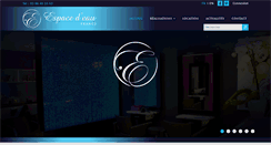 Desktop Screenshot of espacedeau.fr