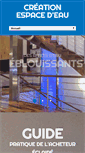 Mobile Screenshot of espacedeau.ca